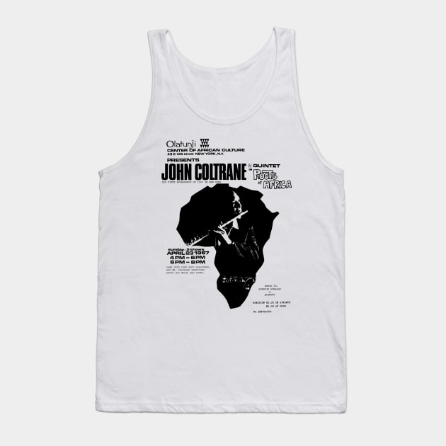 John Coltrane Concert at the Olatunji Center of African Culture (1967) Tank Top by Scum & Villainy